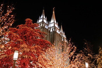 Utah - Temple Square Christmas